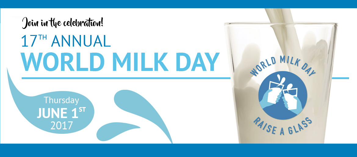 Today is World Milk Day. Traditionally, dairy companies have marked