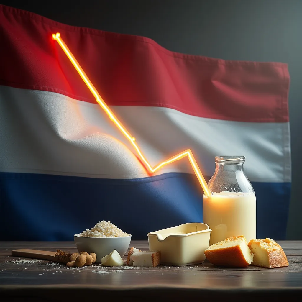 Dutch dairy industry, milk supply decrease, agricultural technology, EU dairy policies, feed pricing impact, dairy production challenges, milk cost increase, transportation costs, supply chain innovation, animal welfare standards