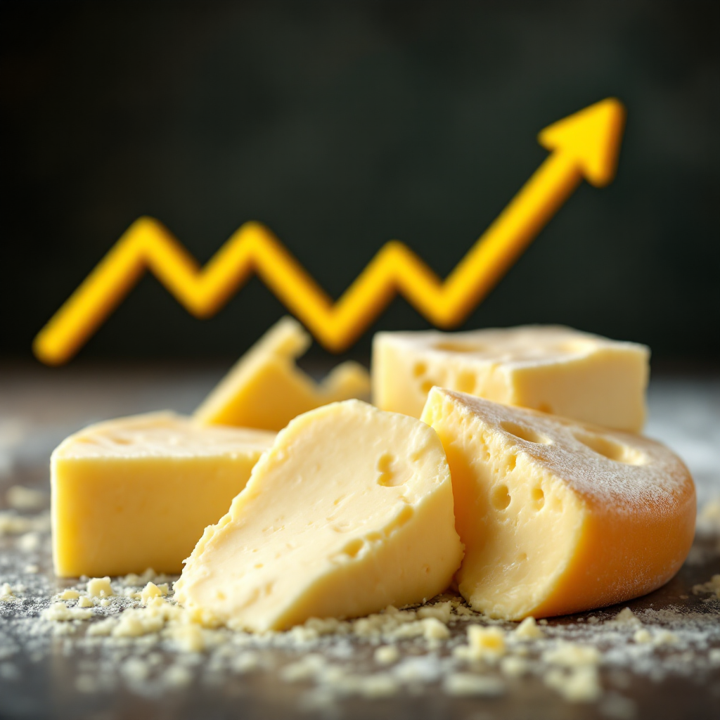 dairy markets, cheese prices, butter prices, dairy farmers, market dynamics, pricing strategies, supply chain decisions, USDA Dairy Products report, export opportunities, global pricing trends